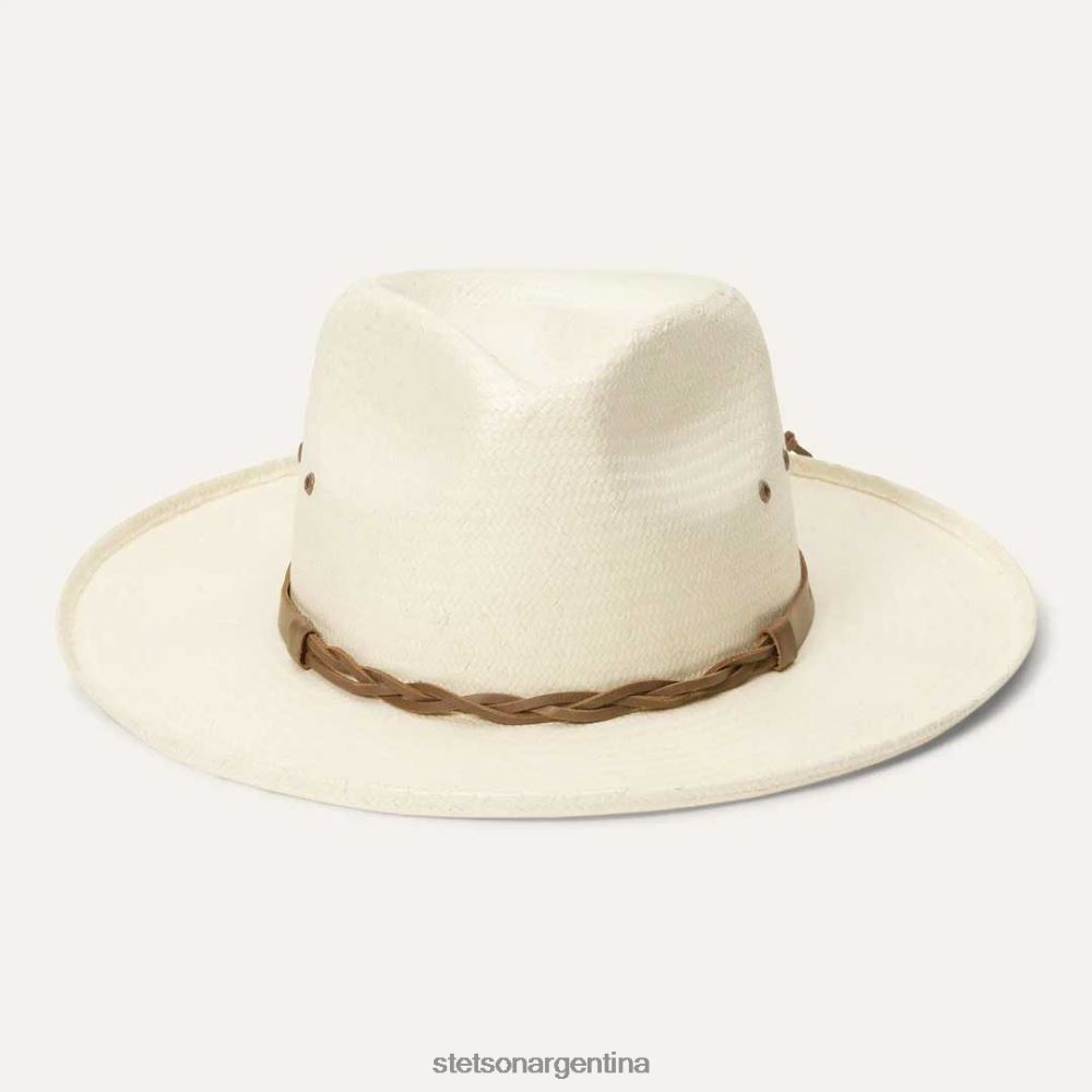 Stetson sombrero de paja helena natural unisexo sombreros P242PH161