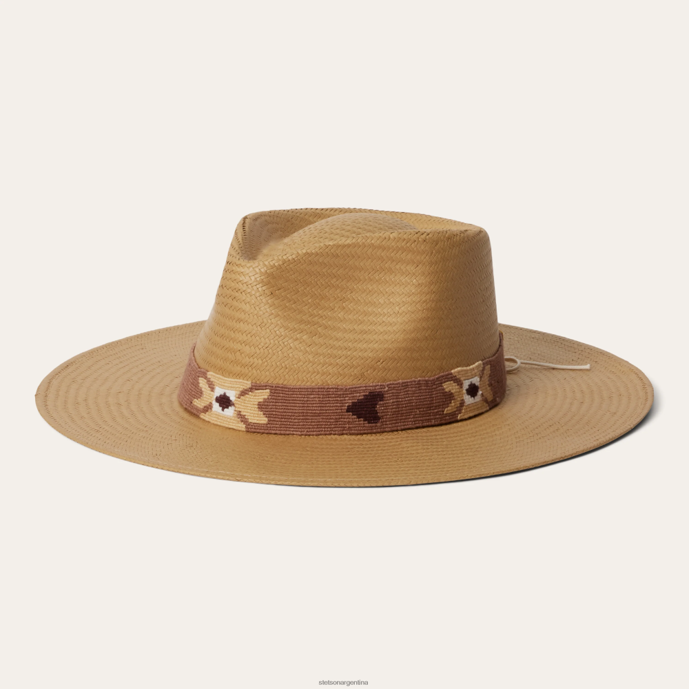 Stetson sombrero de paja sol arena unisexo sombreros P242PH168