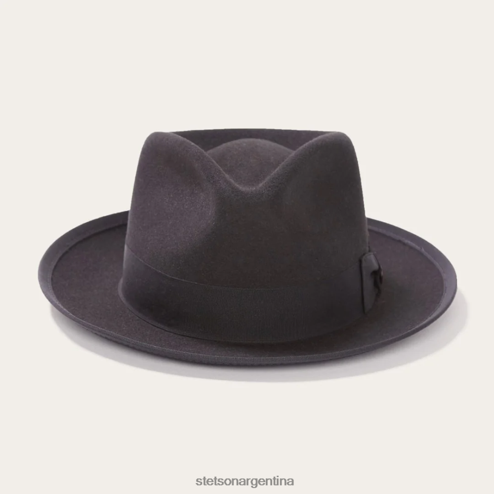 Stetson sombrero fedora de lana negro unisexo sombreros P242PH101