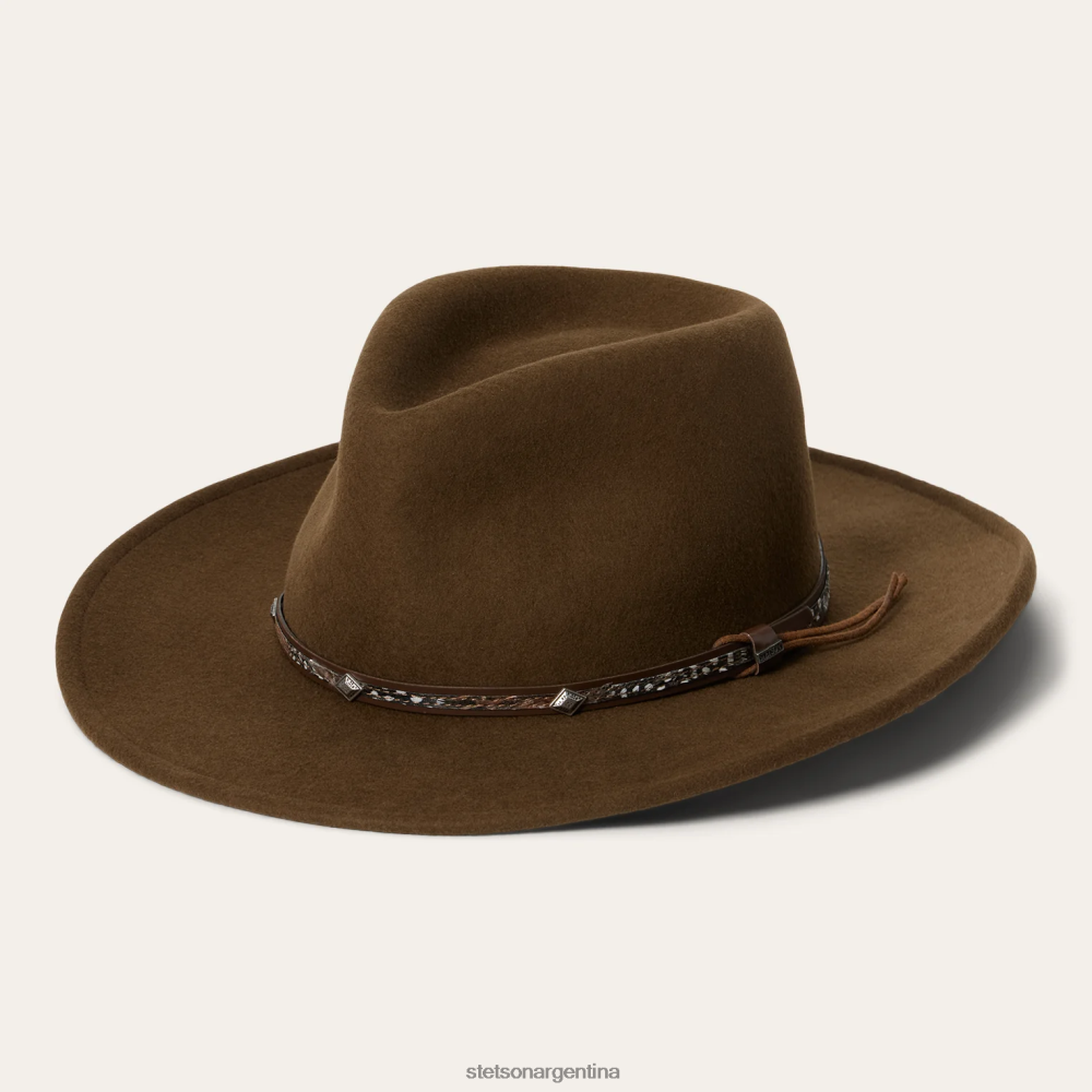 Stetson sombrero al aire libre plegable del cielo de la montaña bellota unisexo sombreros P242PH193