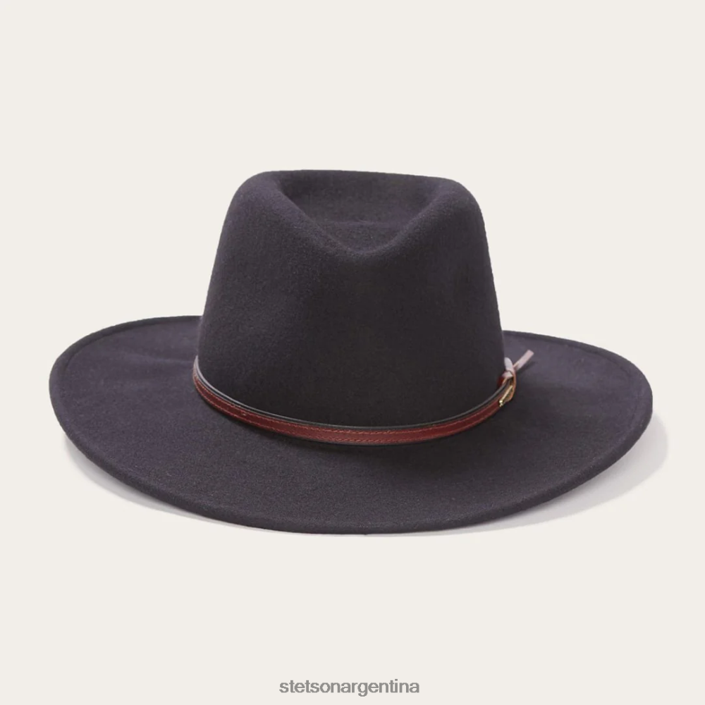 Stetson sombrero bozeman al aire libre negro unisexo sombreros P242PH26