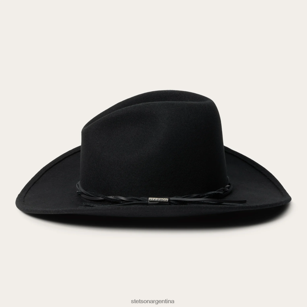 Stetson sombrero de exterior plegable gus negro unisexo sombreros P242PH194