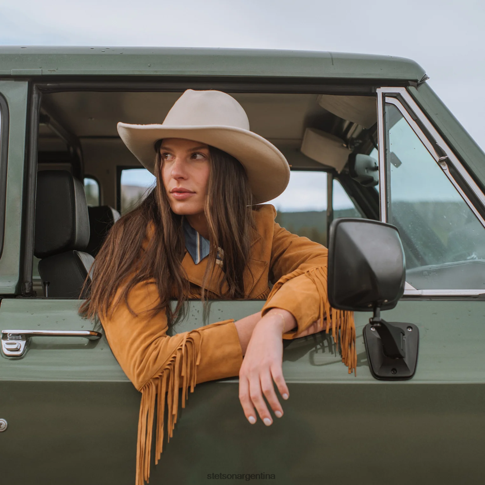 Stetson sombrero de exterior plegable gus vientre plateado unisexo sombreros P242PH191