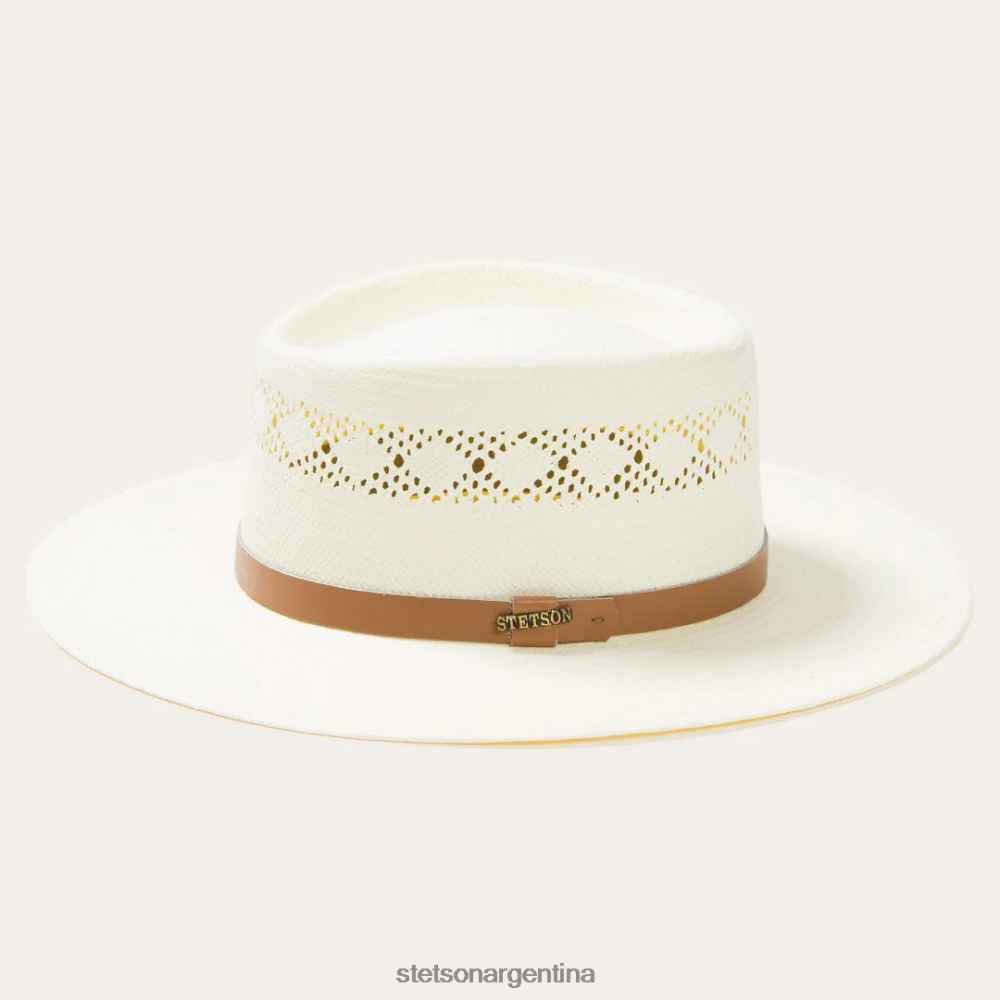 Stetson sombrero de paja con ventilación Brentwood para exterior natural unisexo sombreros P242PH156