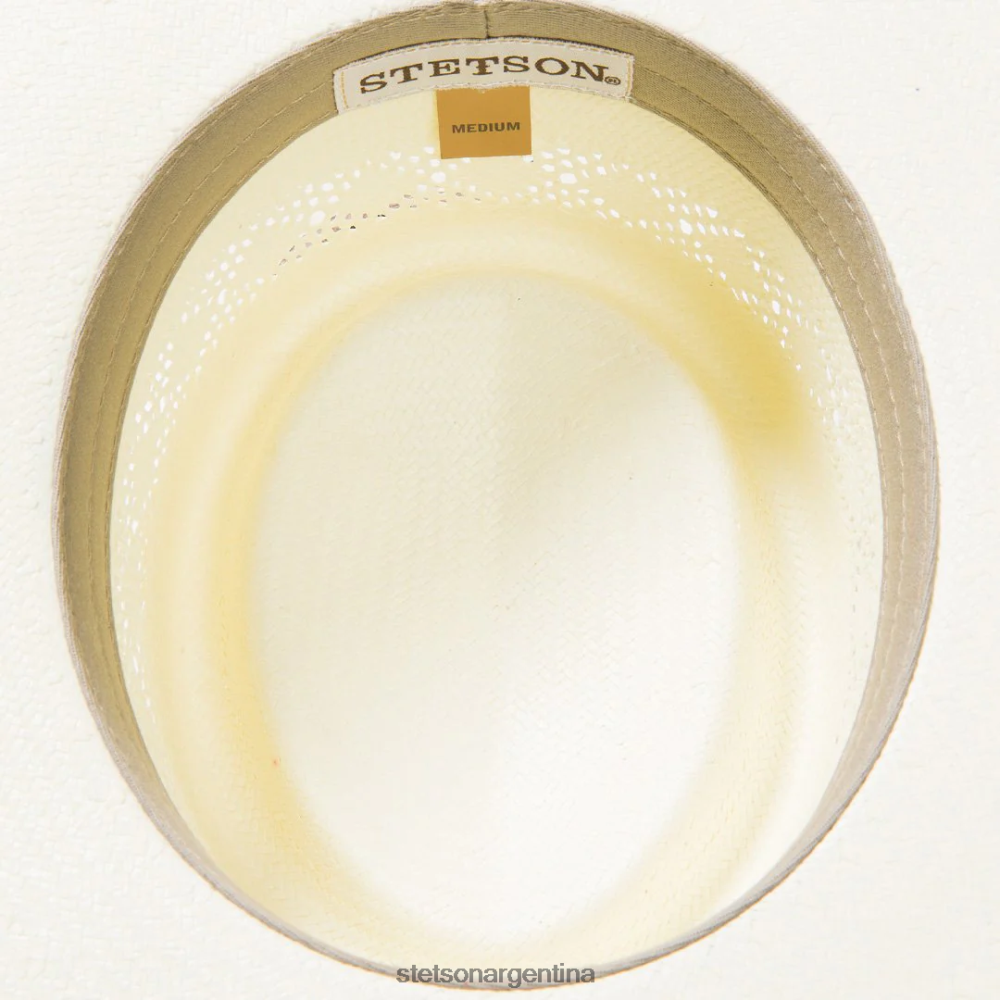 Stetson sombrero de paja con ventilación Brentwood para exterior natural unisexo sombreros P242PH156