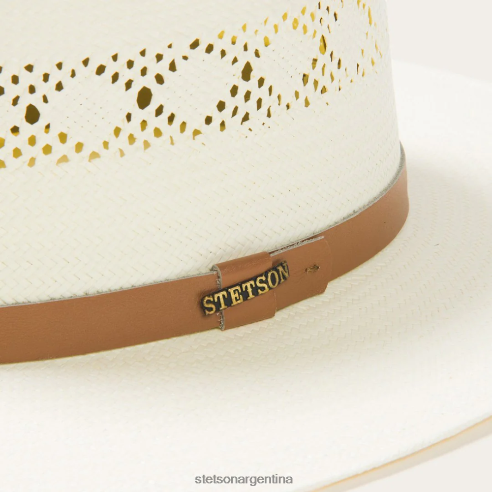 Stetson sombrero de paja con ventilación Brentwood para exterior natural unisexo sombreros P242PH156