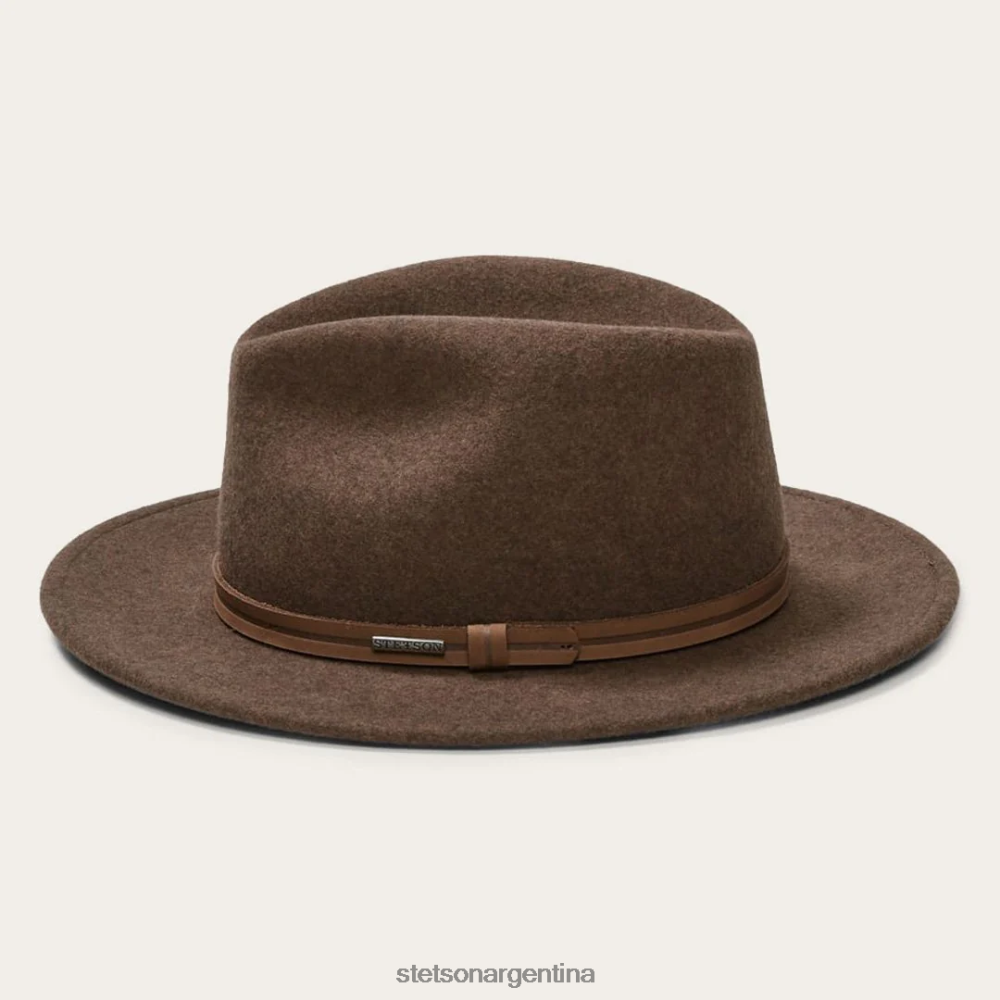 Stetson sombrero explorador al aire libre mezcla marrón unisexo sombreros P242PH89
