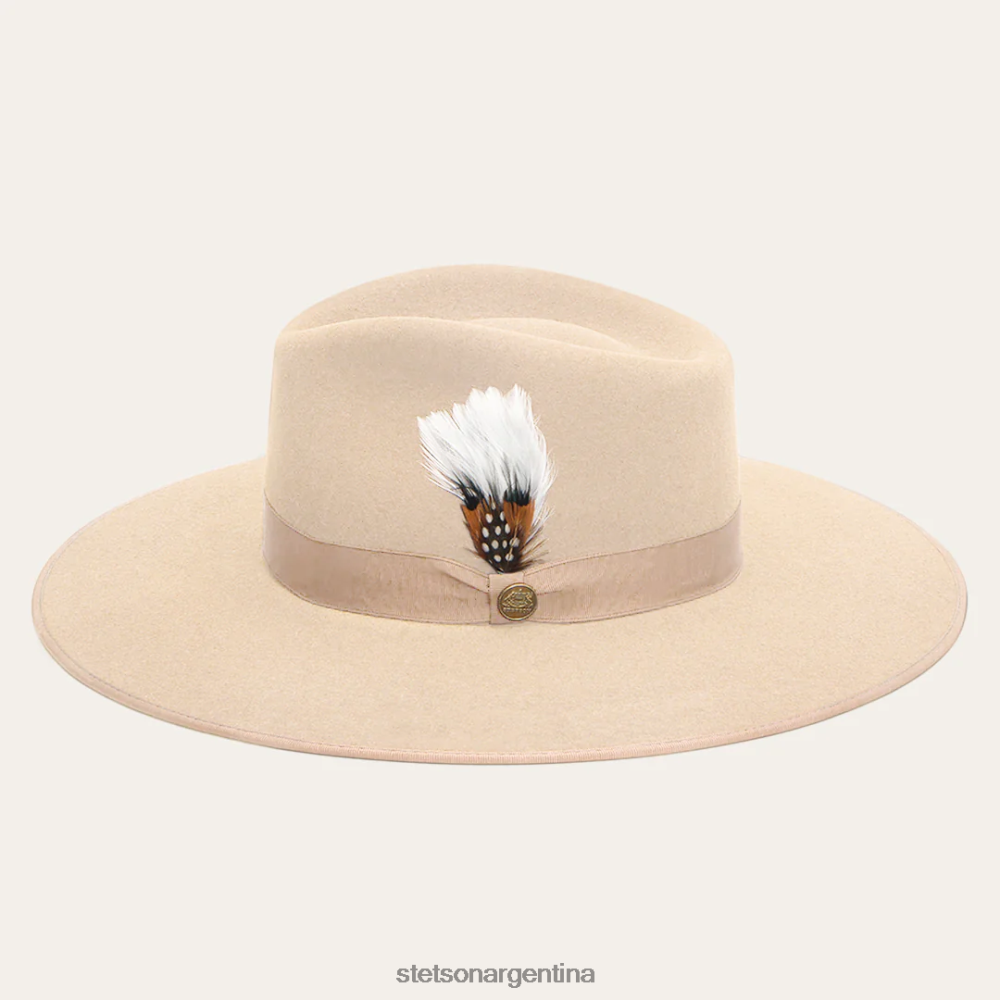 Stetson sombrero de ala ancha midtown hueso unisexo sombreros P242PH82