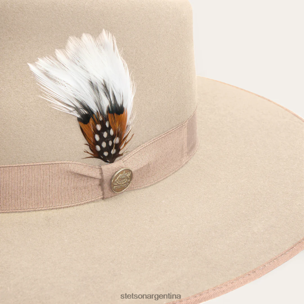 Stetson sombrero de ala ancha midtown hueso unisexo sombreros P242PH82