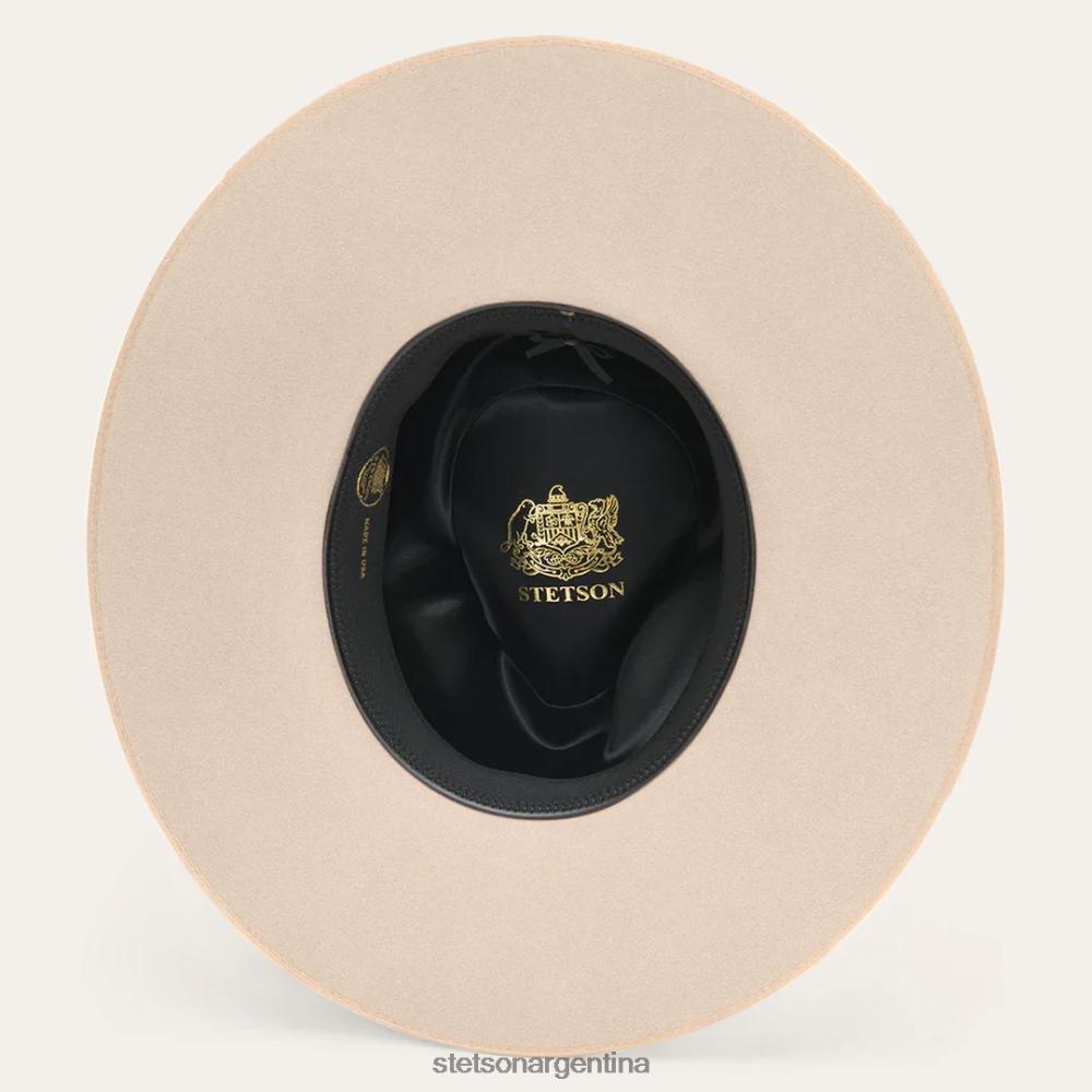 Stetson sombrero de ala ancha midtown hueso unisexo sombreros P242PH82