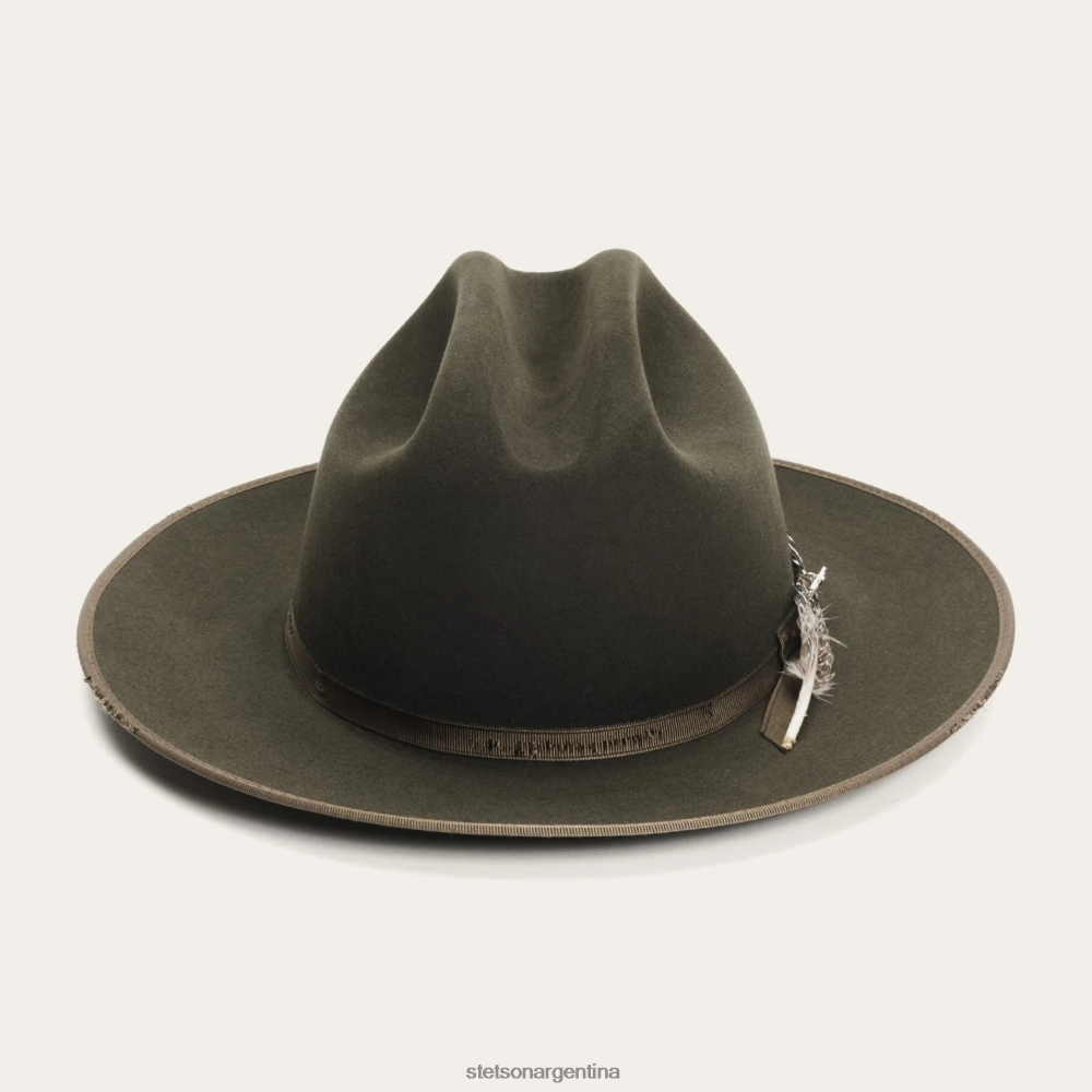 Stetson 1865 en dificultades, open road royal deluxe sabio unisexo sombreros P242PH98