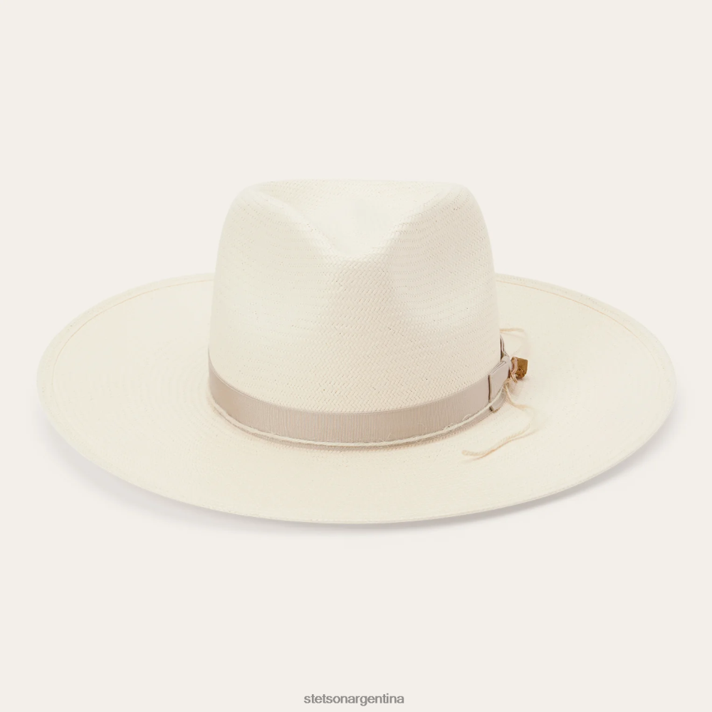 Stetson sombrero de ala plana de paja jw marshall natural unisexo sombreros P242PH160