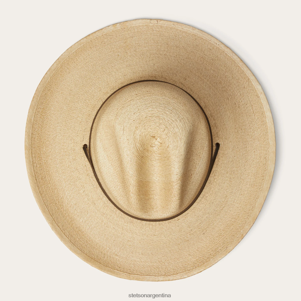Stetson sombrero de paja bryce natural unisexo sombreros P242PH164