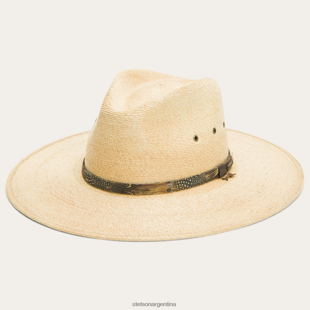 Stetson sombrero de paja cumberland tostado unisexo sombreros P242PH147