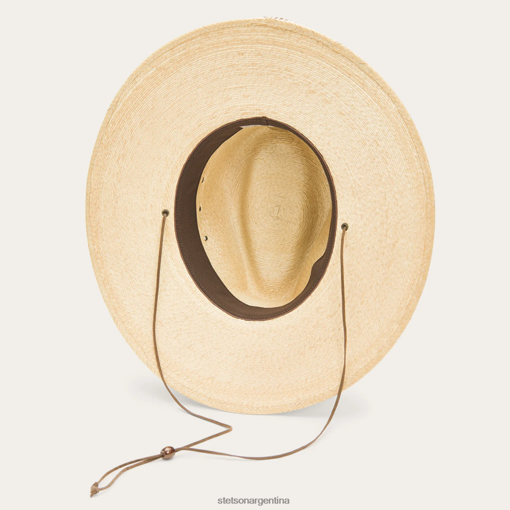 Stetson sombrero de paja cumberland tostado unisexo sombreros P242PH147