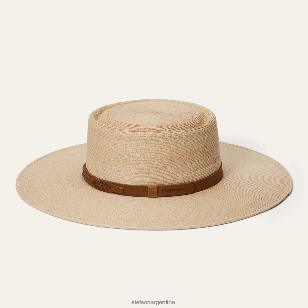 Stetson sombrero de paja de las tierras altas natural unisexo sombreros P242PH143