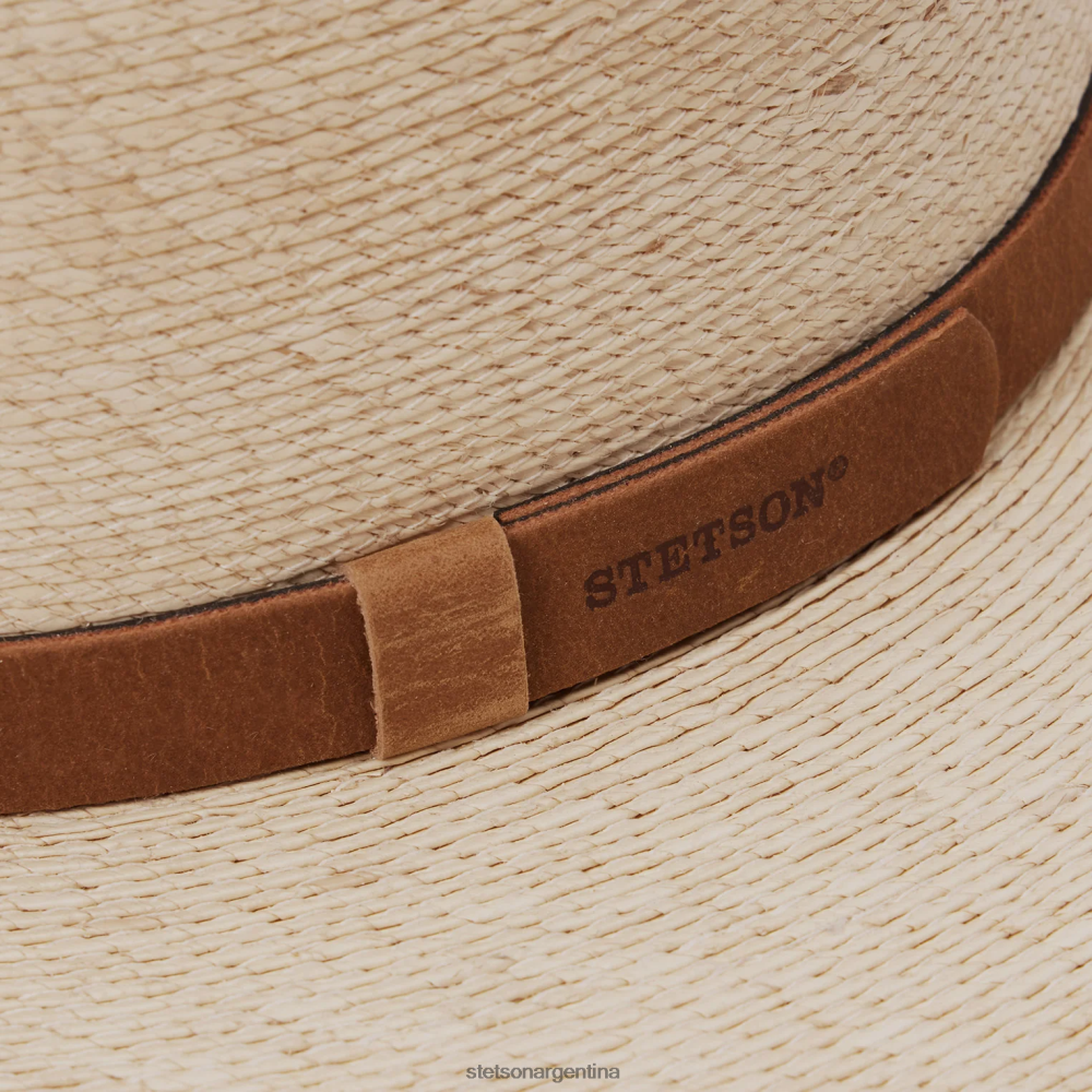 Stetson sombrero de paja de las tierras altas natural unisexo sombreros P242PH143