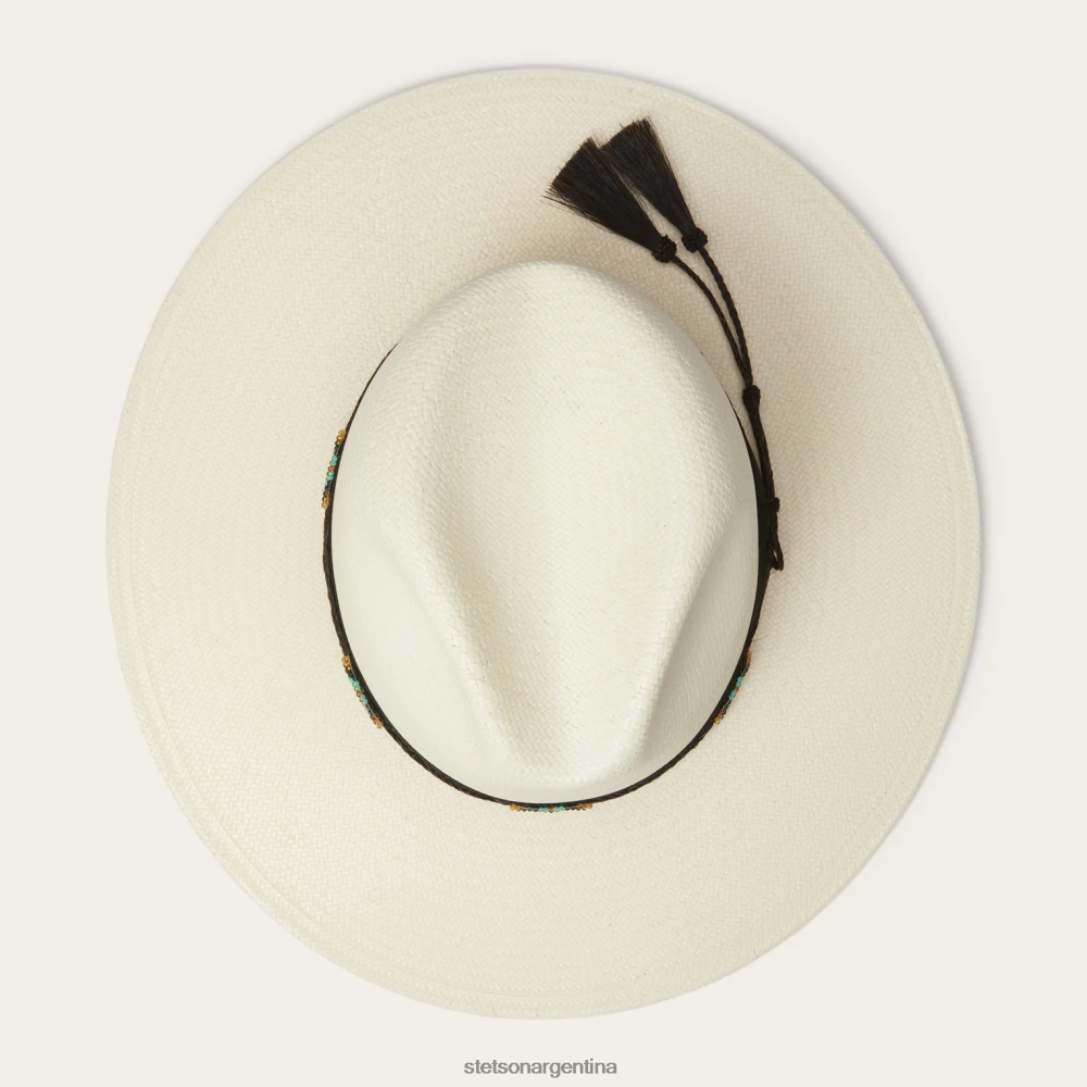 Stetson sombrero de paja hélice natural unisexo sombreros P242PH171