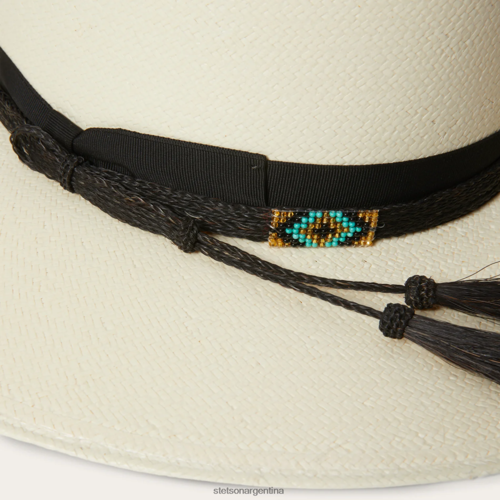 Stetson sombrero de paja hélice natural unisexo sombreros P242PH171