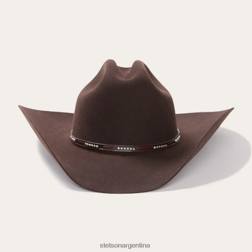 Stetson 72 sombrero vaquero llano 4x chocolate unisexo sombreros P242PH76