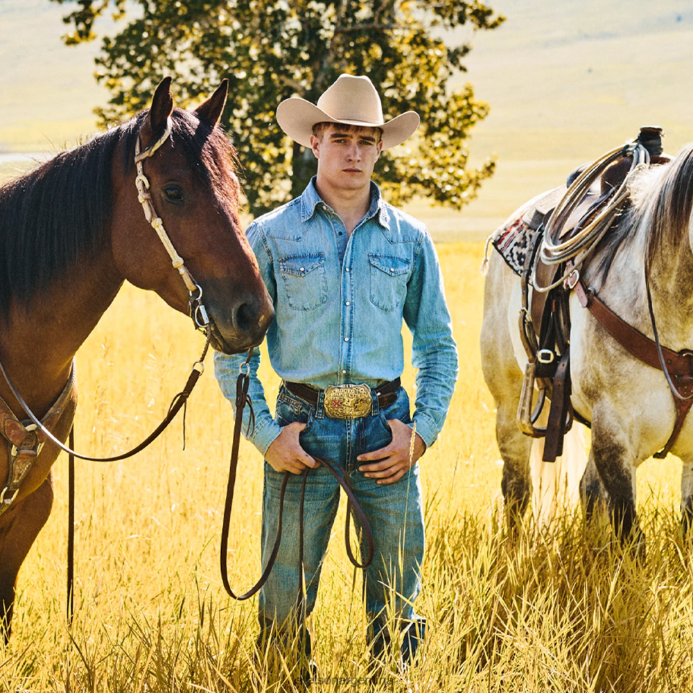Stetson corral 4x sombrero vaquero negro unisexo sombreros P242PH17