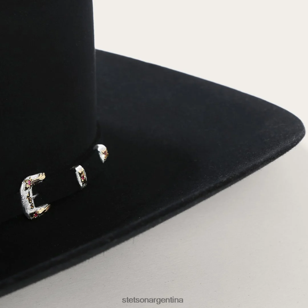 Stetson el patron 48 premier 30x sombrero vaquero negro unisexo sombreros P242PH126