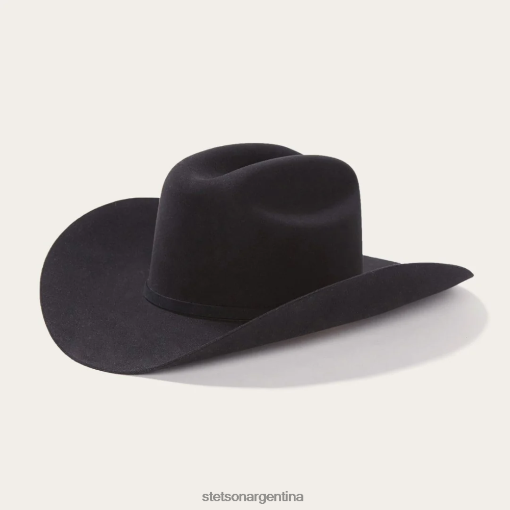Stetson el presidente 100x sombrero de vaquero premier negro unisexo sombreros P242PH70