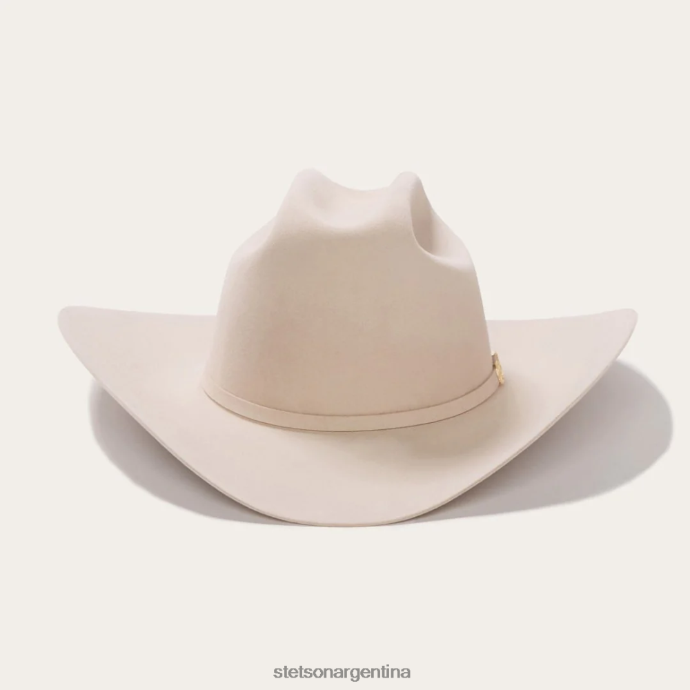 Stetson el presidente 100x sombrero de vaquero premier vientre plateado unisexo sombreros P242PH2