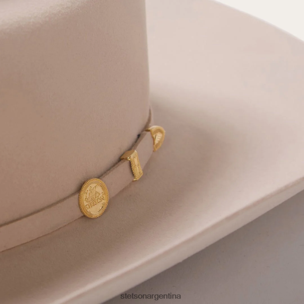 Stetson el presidente 100x sombrero de vaquero premier vientre plateado unisexo sombreros P242PH2