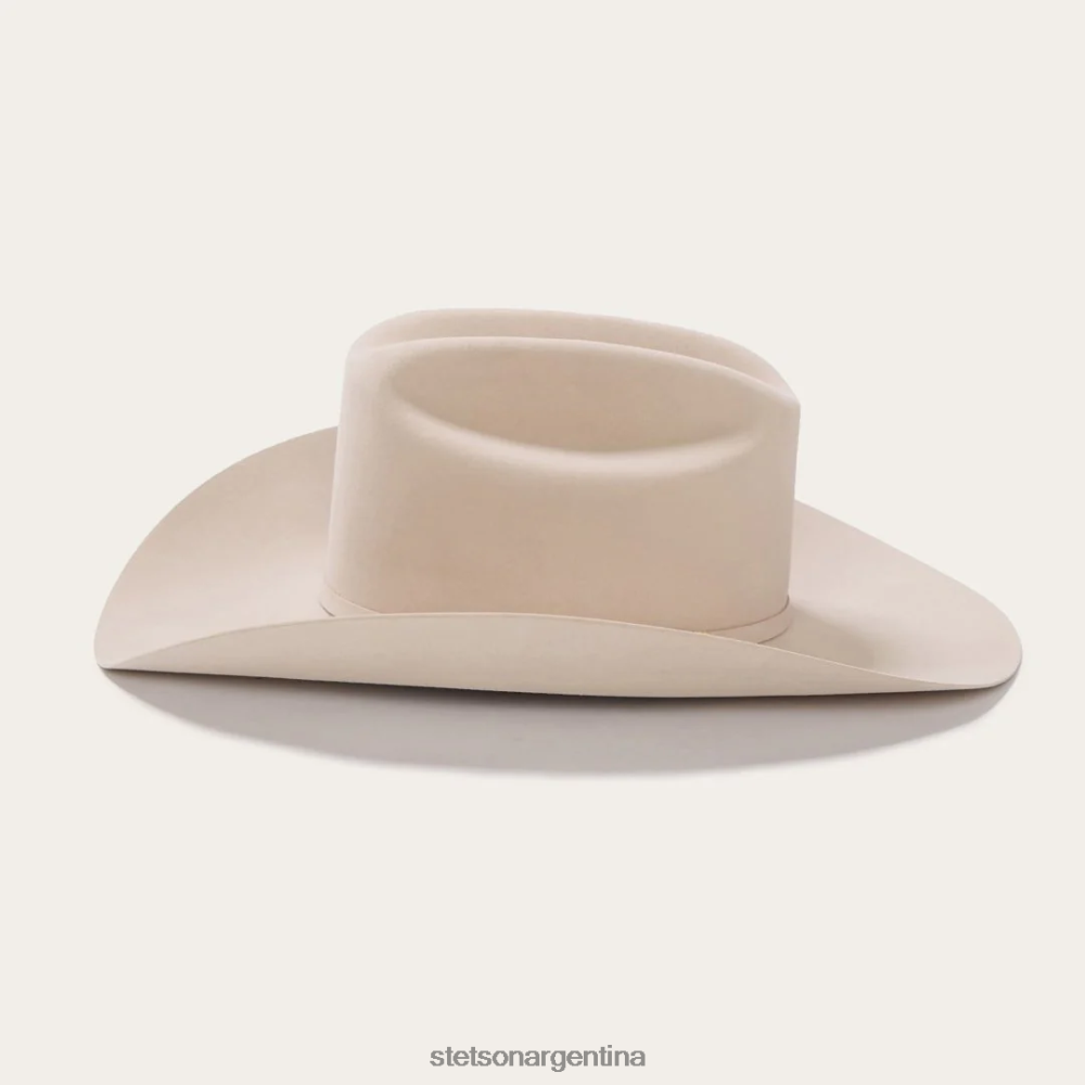 Stetson el presidente 100x sombrero de vaquero premier vientre plateado unisexo sombreros P242PH2
