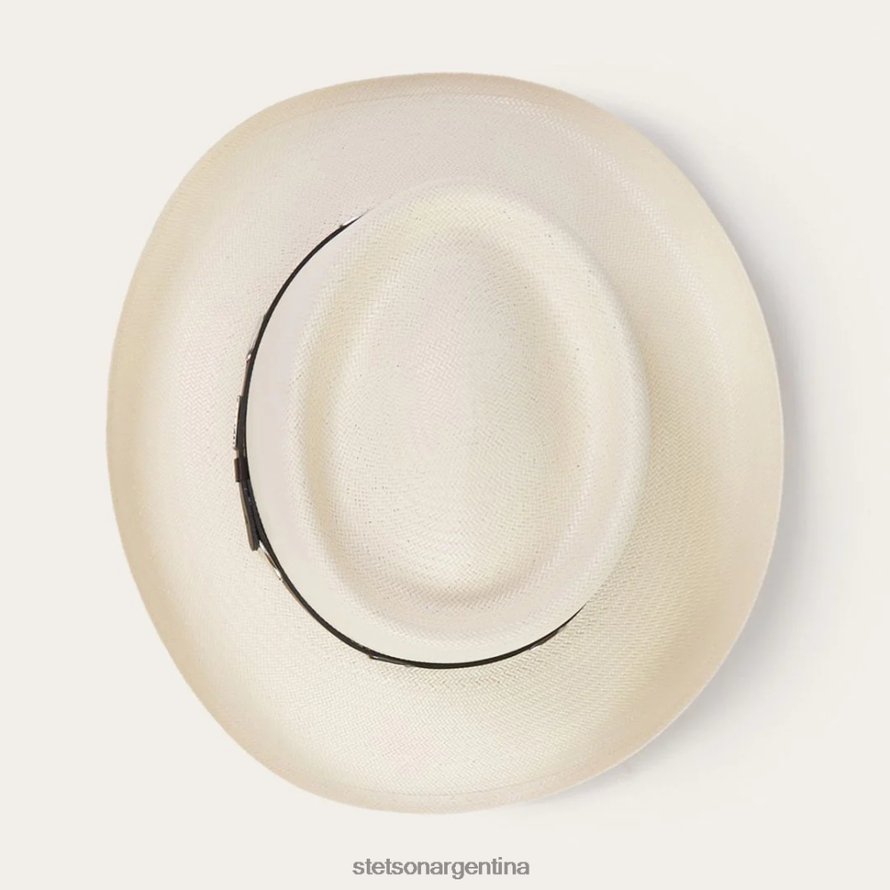 Stetson escalera real 10x sombrero vaquero de paja natural unisexo sombreros P242PH151