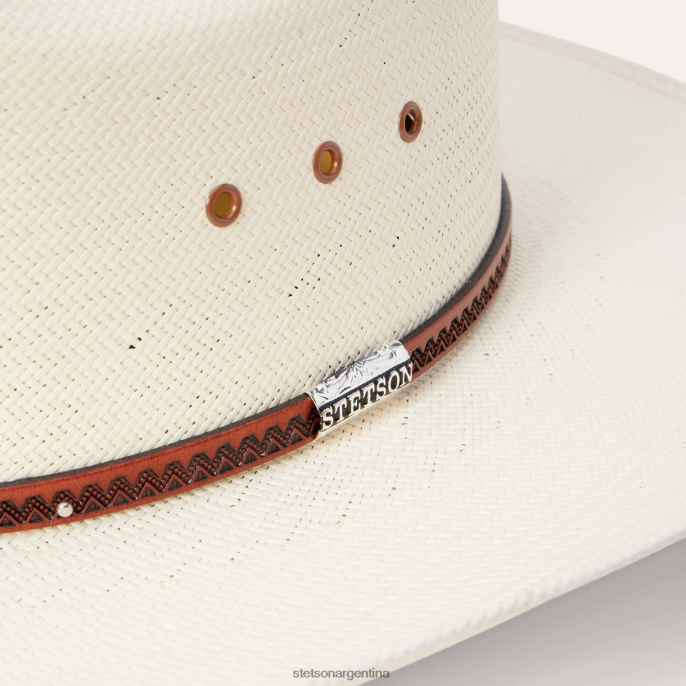 Stetson haywood 10x sombrero vaquero de paja natural unisexo sombreros P242PH167
