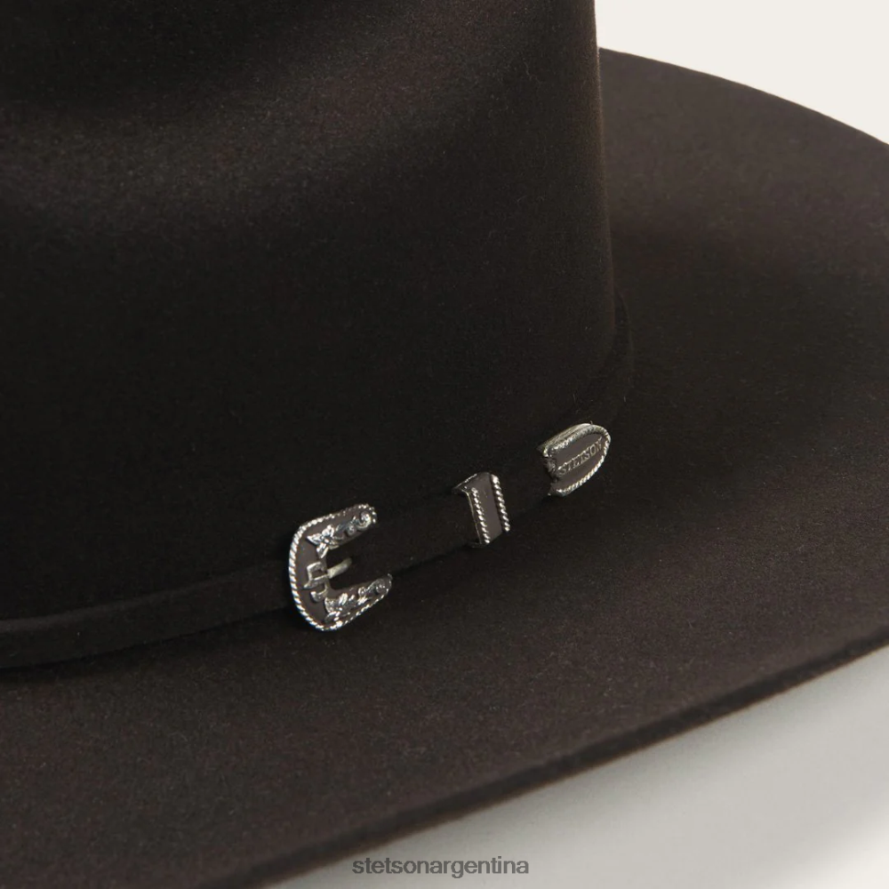 Stetson horizonte 6x sombrero de vaquero negro unisexo sombreros P242PH106