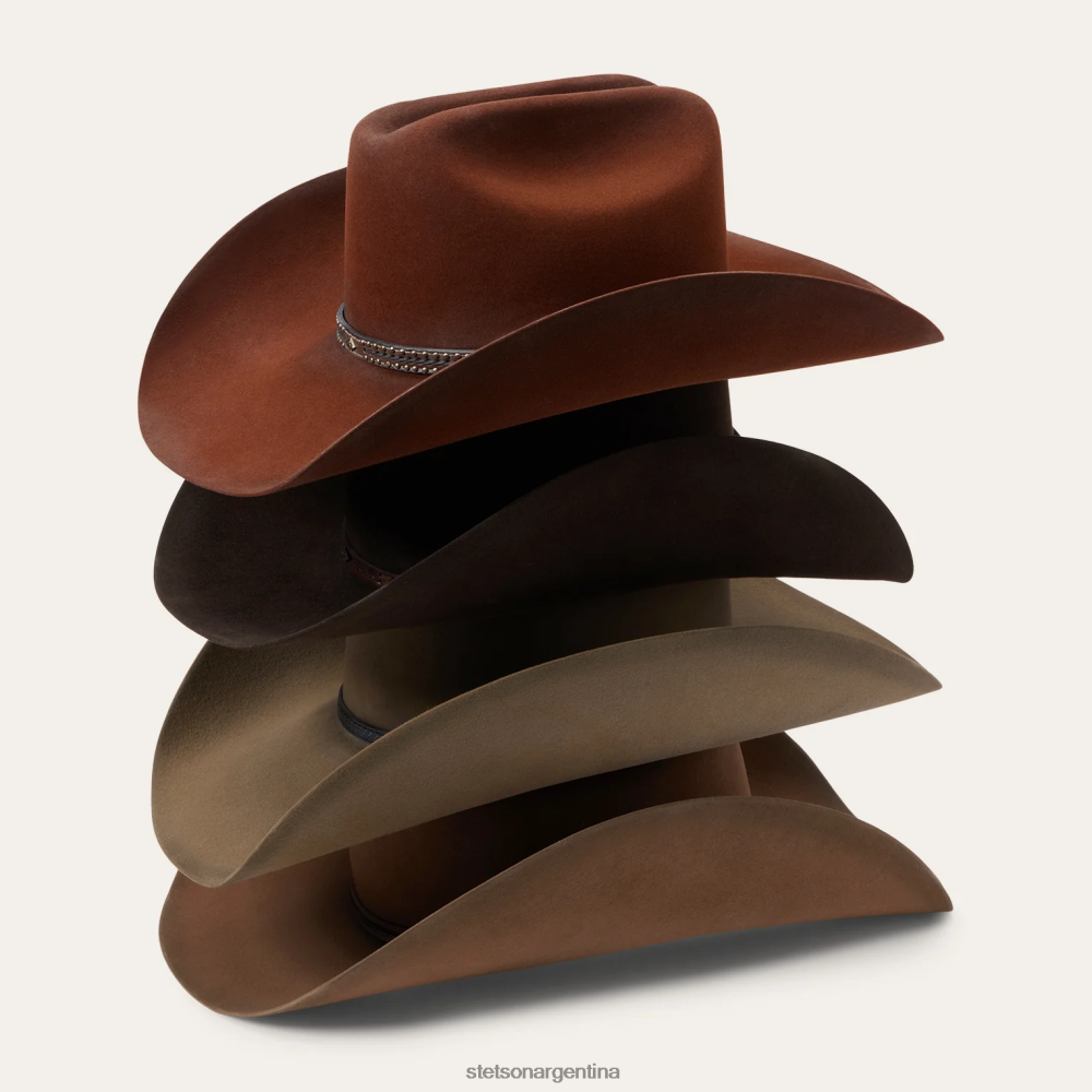 Stetson jefe de las llanuras 6x sombrero de vaquero marrón surtido unisexo sombreros P242PH32