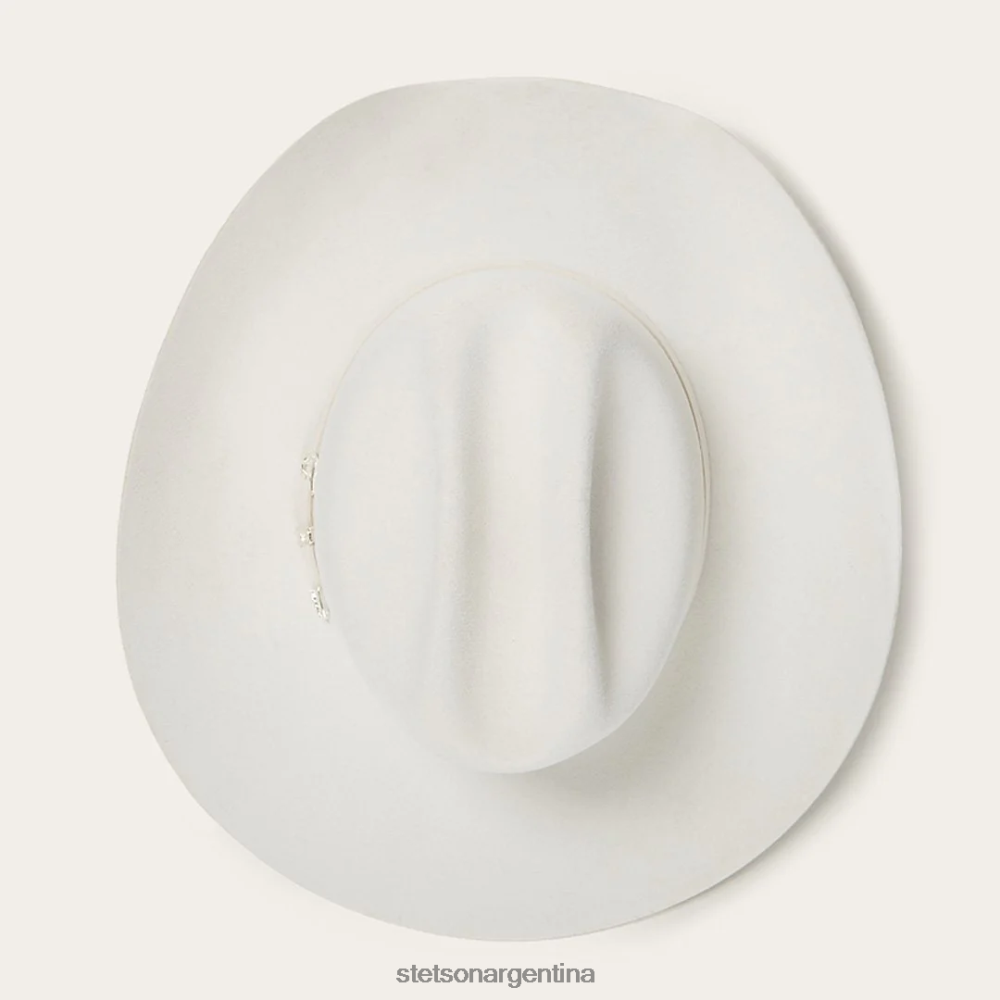Stetson sombrero de vaquero deadwood 4x blanco unisexo sombreros P242PH28