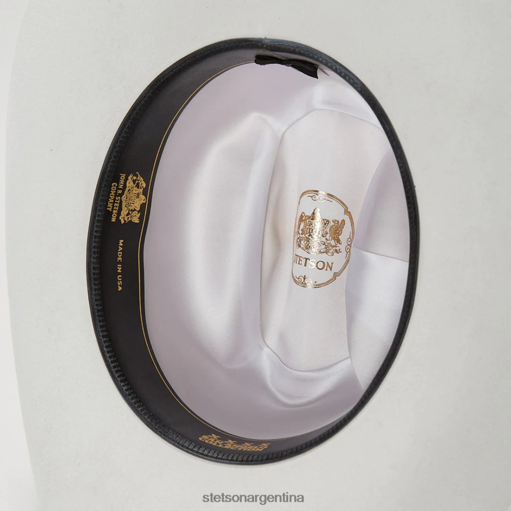 Stetson sombrero de vaquero deadwood 4x blanco unisexo sombreros P242PH28