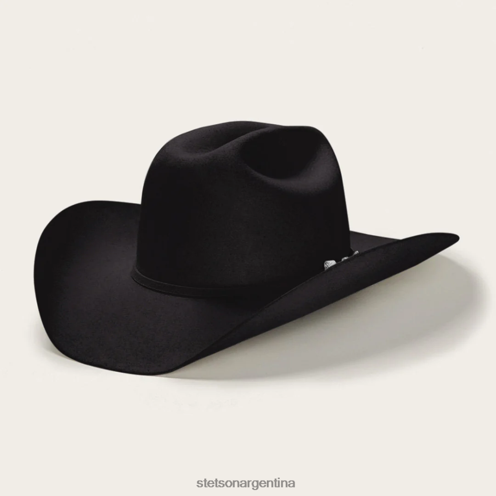 Stetson sombrero de vaquero deadwood 4x negro unisexo sombreros P242PH29