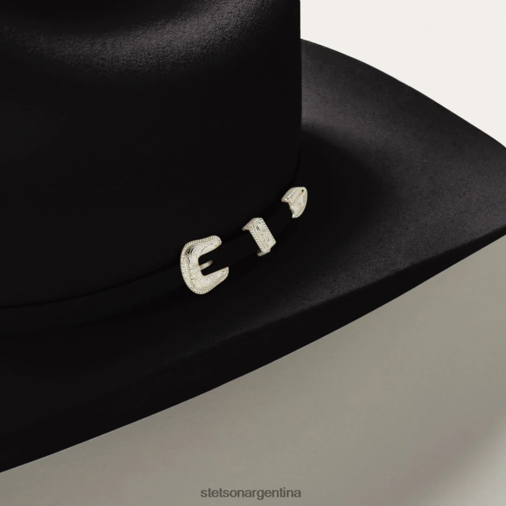 Stetson sombrero de vaquero deadwood 4x negro unisexo sombreros P242PH29