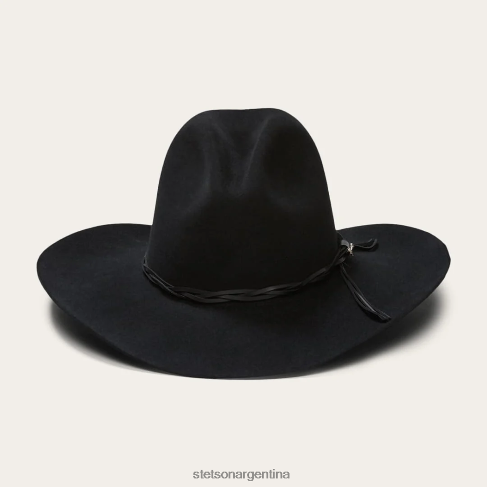 Stetson sombrero de vaquero gus 6x negro unisexo sombreros P242PH20