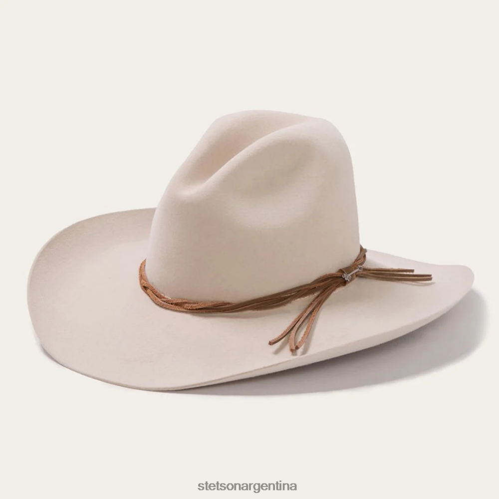Stetson sombrero de vaquero gus 6x vientre plateado unisexo sombreros P242PH19