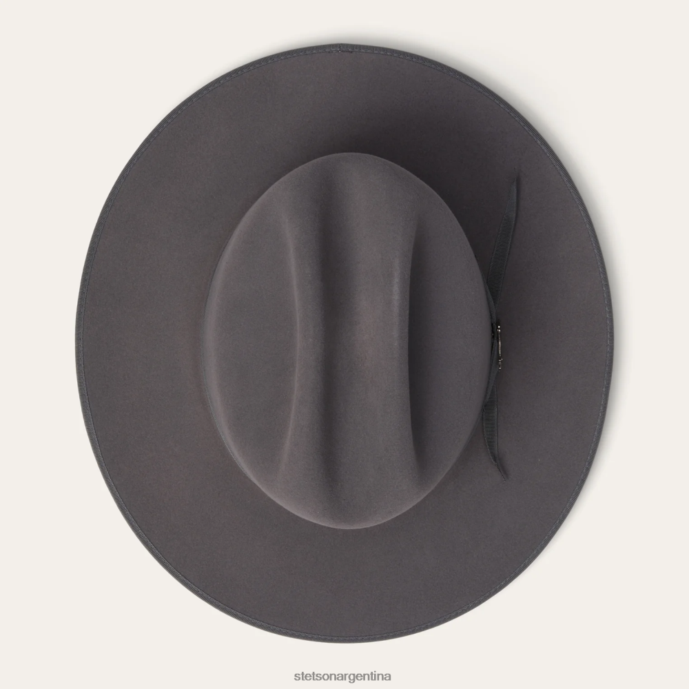 Stetson sombrero de vaquero open road 6x caribú unisexo sombreros P242PH103