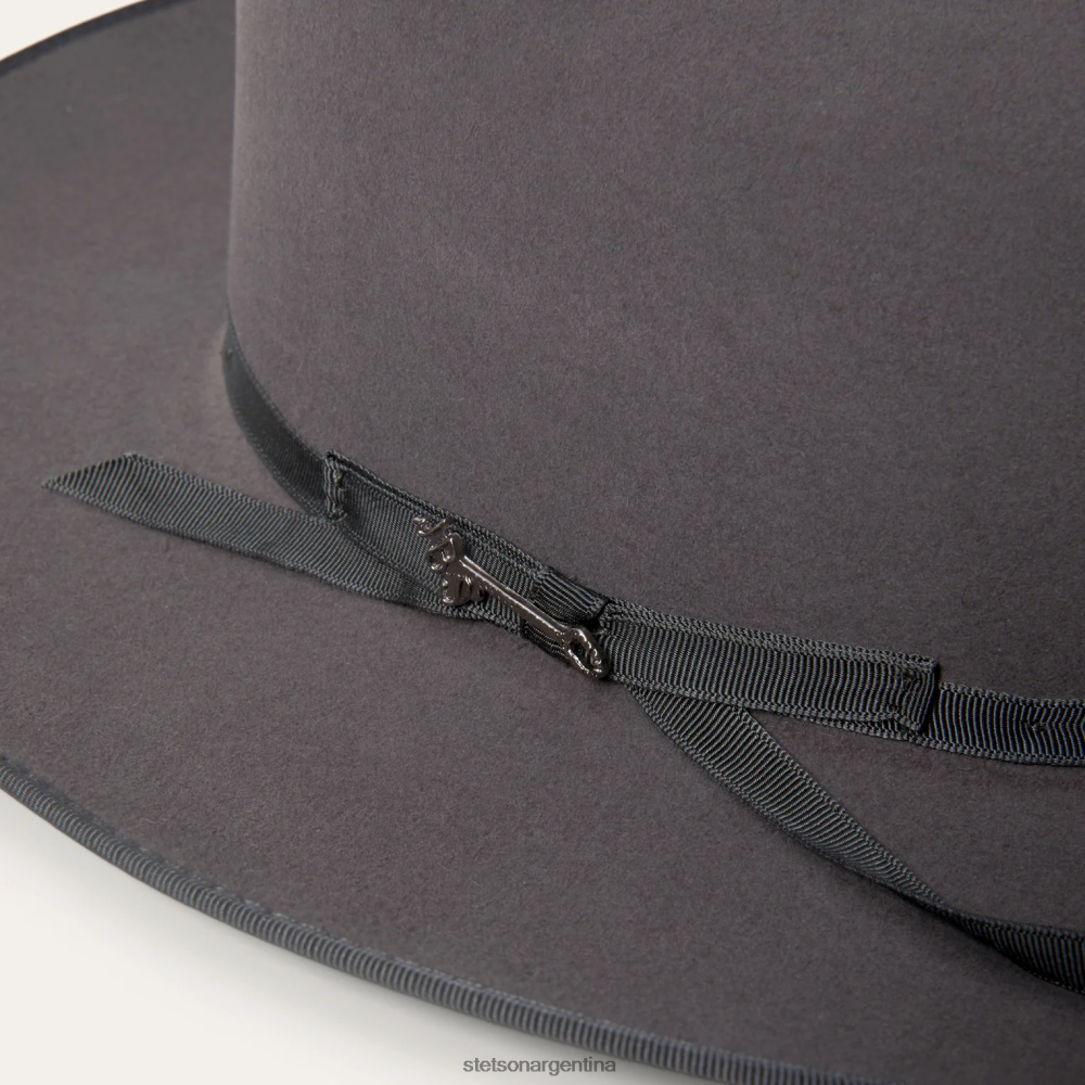 Stetson sombrero de vaquero open road 6x caribú unisexo sombreros P242PH103