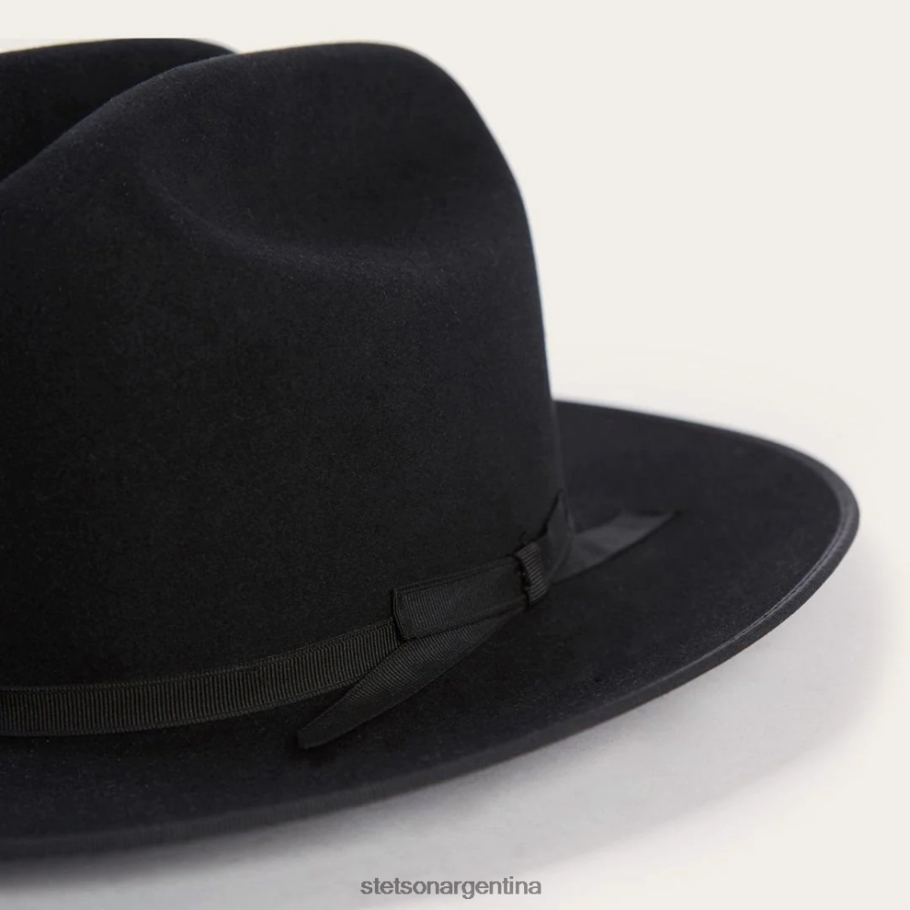 Stetson sombrero de vaquero open road 6x negro unisexo sombreros P242PH92