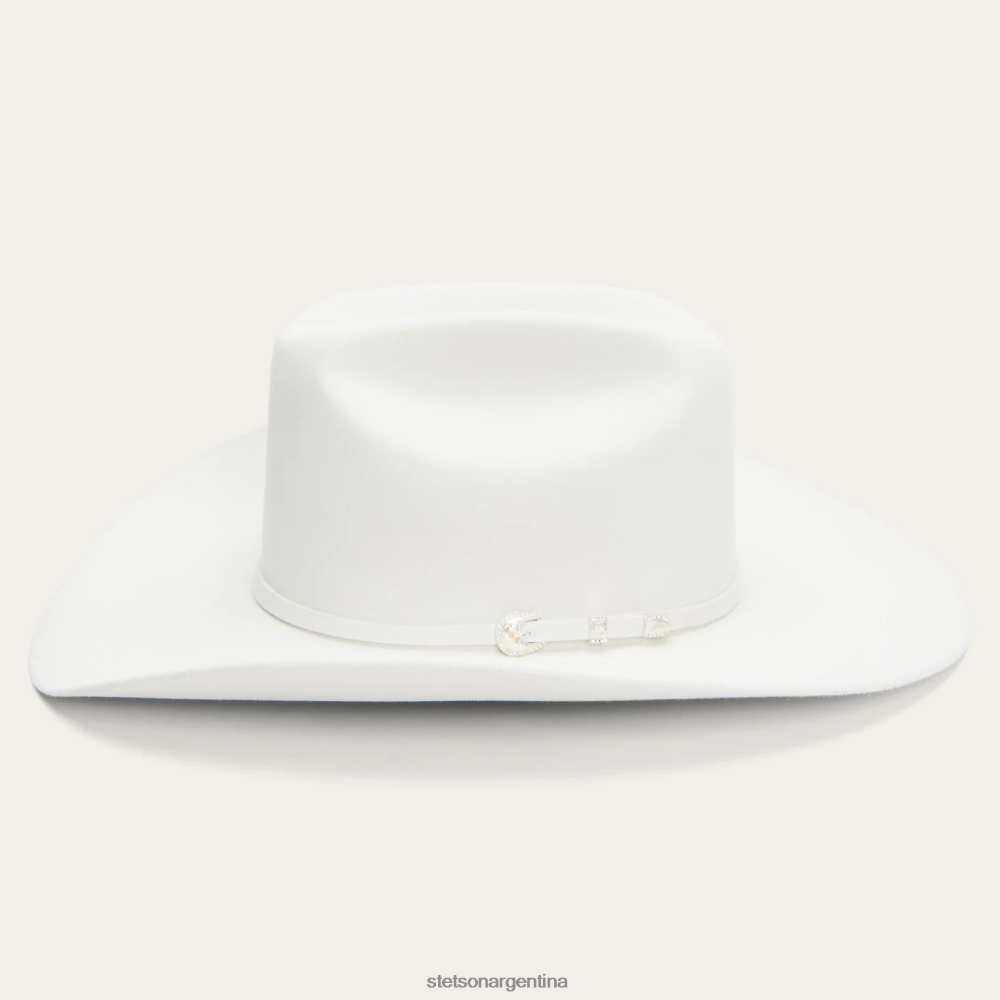 Stetson sombrero de vaquero shasta 10x premier blanco unisexo sombreros P242PH68