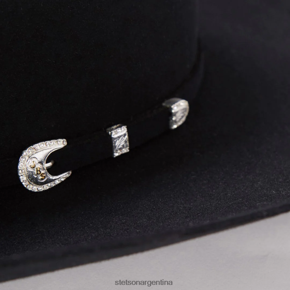 Stetson sombrero de vaquero shasta 10x premier negro unisexo sombreros P242PH3