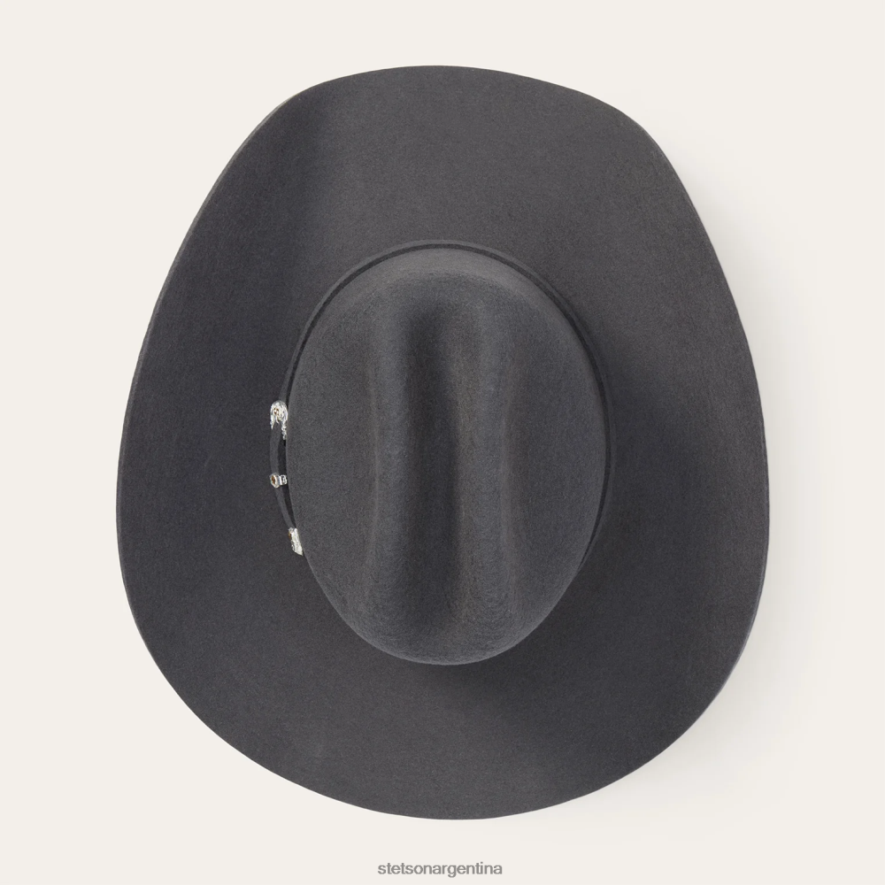 Stetson sombrero vaquero brenham 4x granito unisexo sombreros P242PH18