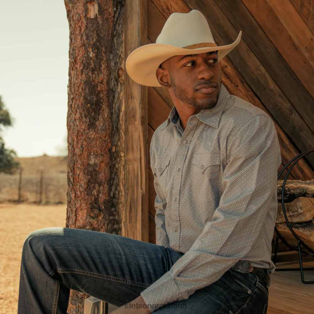 Stetson sombrero vaquero de paja el noble 500x natural unisexo sombreros P242PH131