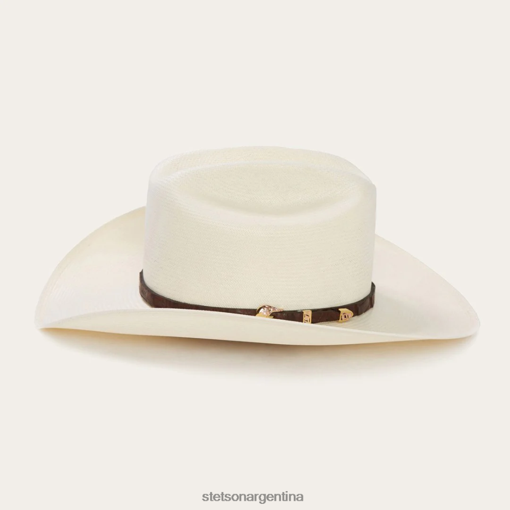 Stetson sombrero vaquero de paja evilla de oro 1000x natural unisexo sombreros P242PH173