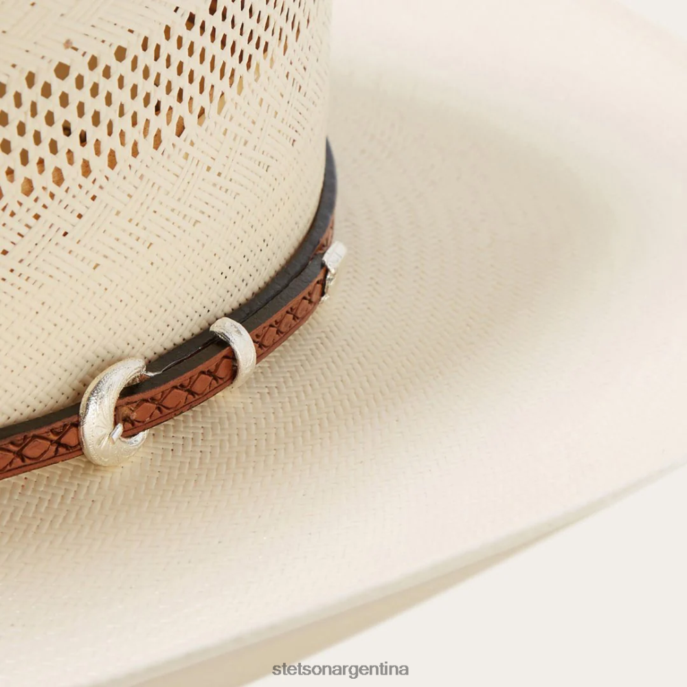 Stetson sombrero vaquero de paja griffin 100x natural unisexo sombreros P242PH177