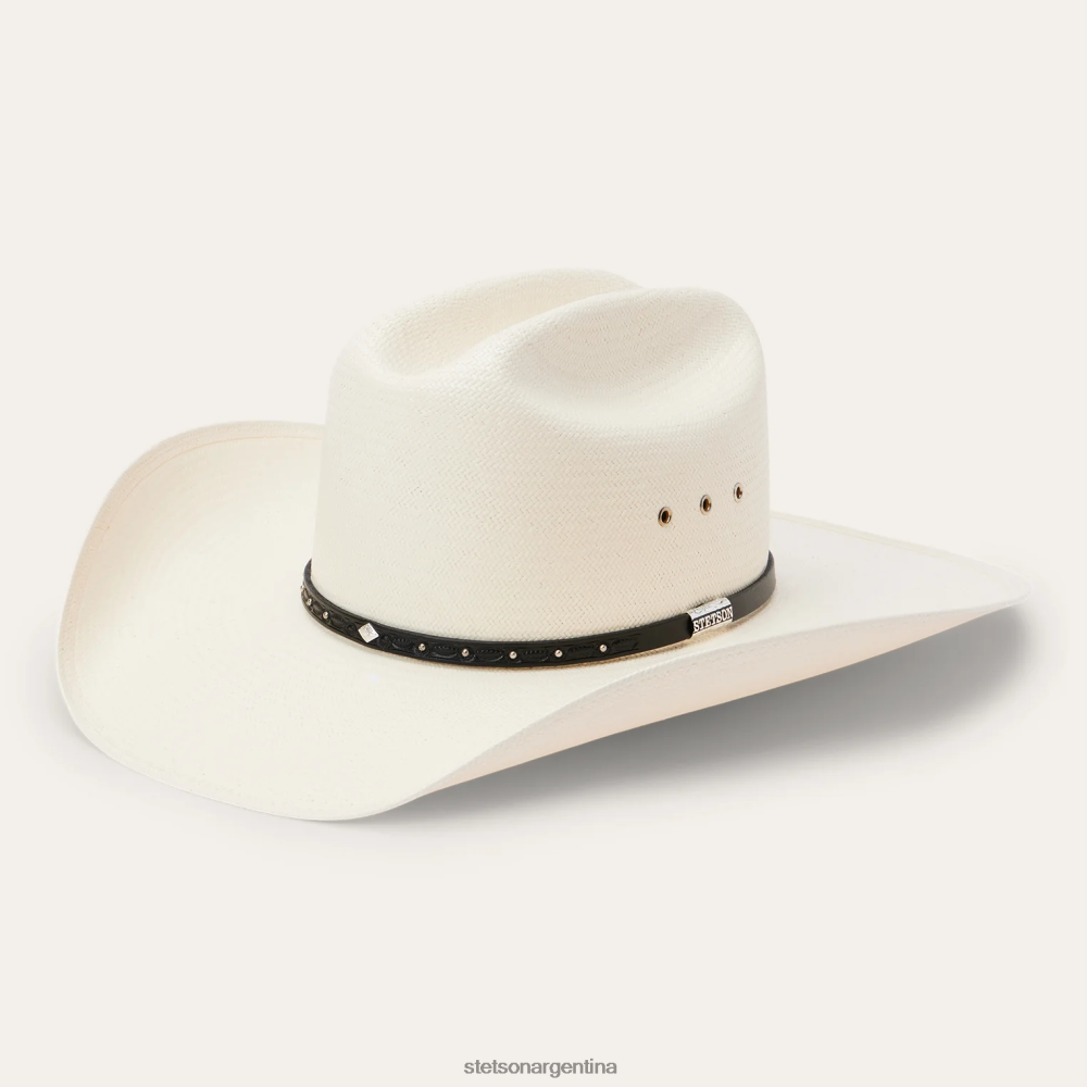 Stetson sombrero vaquero de paja hagerman 10x natural unisexo sombreros P242PH149